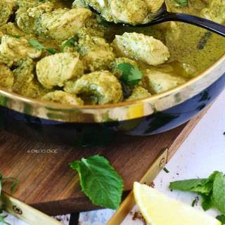 Paneer Hara Hyderabadi