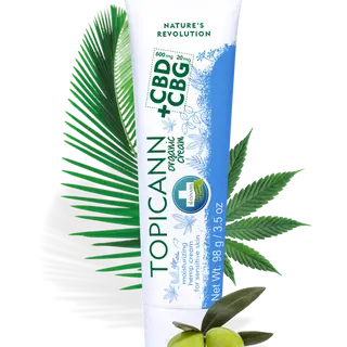 Topicann organska krema CBD i CBG 98g