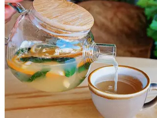 Чай ананас - базилік (500ml)