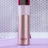 უჟანგავი ფოლადის თერმო ჭიქა - ვარდისფერი