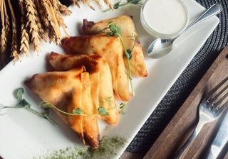 Млинці з куркою та грибами