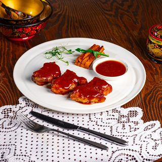 Свиные ребра BBQ 