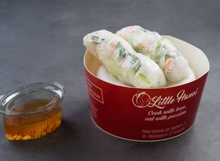 Goi Cuon Rau- Pachetele de primavara proaspete cu ananas si legume