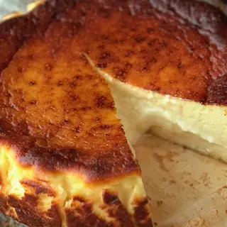 Tarta queso  casera (porción) 