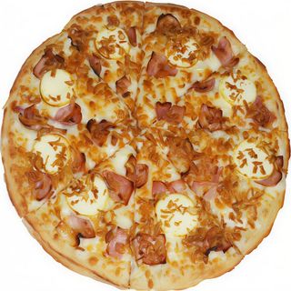 Pizza cheese and onions