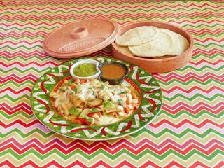 Alambre al estilo Tío Taco con pollo