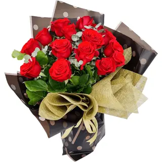 Buchet cu 15 trandafiri