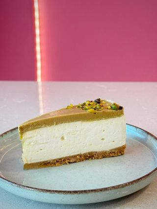 Cheesecake cu fistic