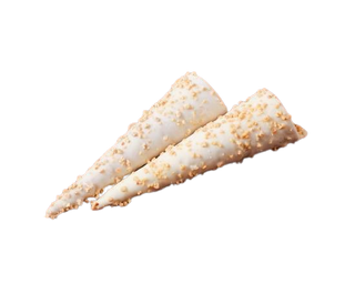 Barquillos Bañados En Chocolate Blanco X2