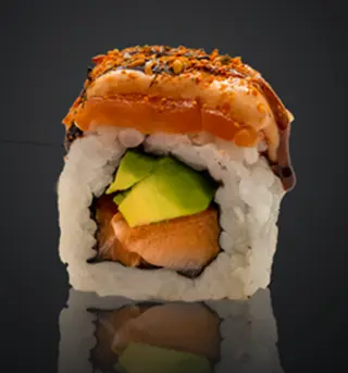 136 Spacy Salmón Roll (8 Uds.)