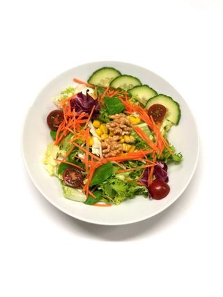 Ensalada mixta, vegano