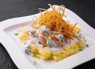 File de pui în bacon