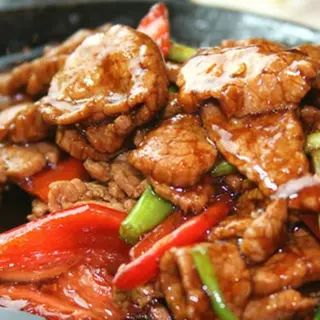 Ternera Con Salsa De Ostras