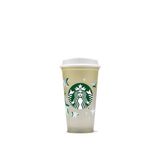 Reusable Gld/Slv Color Change Hot Cup, 16oz