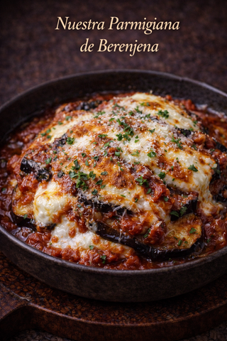 Parmigiana de Berenjena (Casera)
