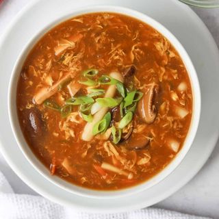 hot & sour chicken soup
