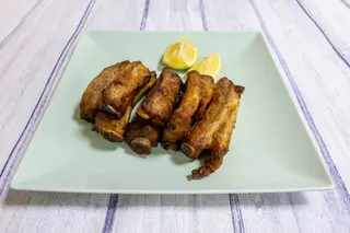 9. Costillas fritas 