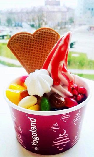 Jogurt mrożony z owocami i nutką słodyczy Mix 300g