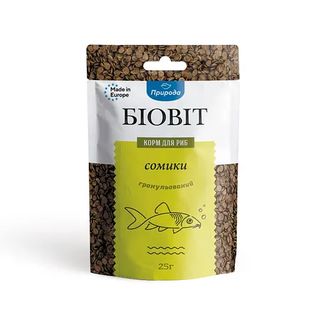 Корм Біовіт для сомів 25г