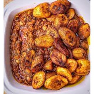 Porridge Beans And Plantain