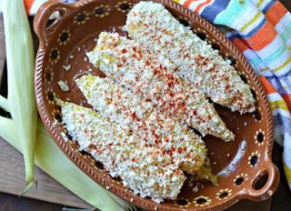 Maíz con queso