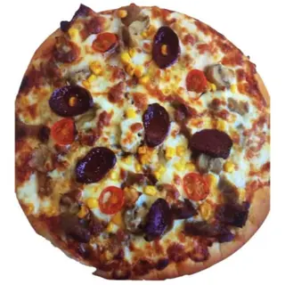 Pizza cuatro quesos