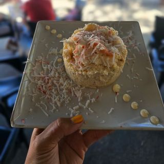 TAPA ENSALADILLA DE GAMBAS