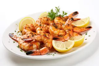 Gamberi al limone