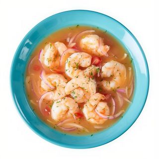 Ceviche de camarones