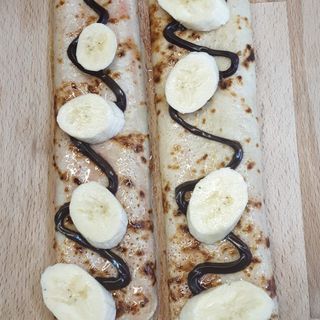 Clatite uriase cu nutella si banane