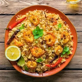 Gambas Biryani