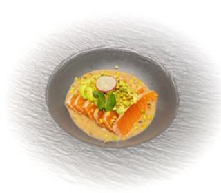 241. Salmon tataki speciale - 8 pezzi