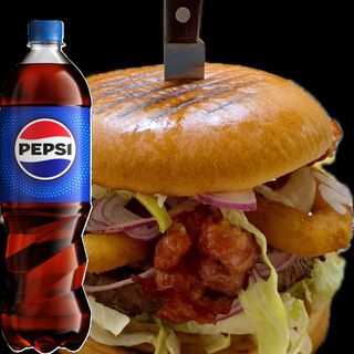 SOPRANO BURGER +pepsi 0,85 l