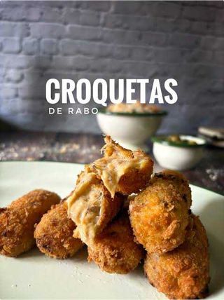 Croquetas Cola De Toro (6 Uds.) con patatas
