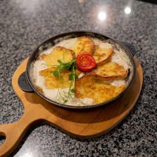 Деруни з грибною підливою (200г)