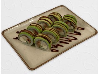 Авокадо рол з креветкою та тунцем (295g)