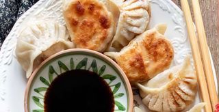 28. Ravioli di carne alla piastra