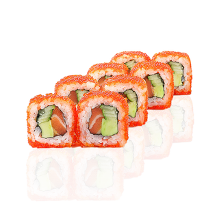 Рол Каліфорнія з лососем (8шт/200г)