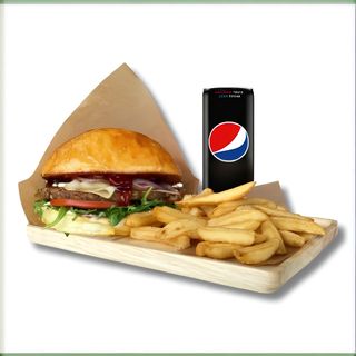 Wege Cranberry Scamorza Burger w zestawie