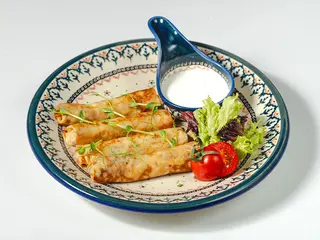 Млинці з куркою та грибами (210/50g)