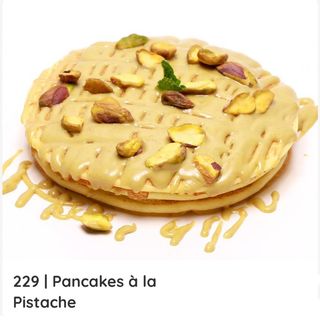 Pancakes à la Pistache