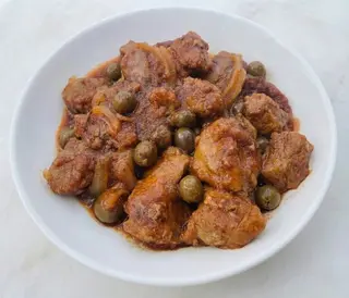 Porc Sauté & Attiéké