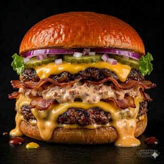 Hamburguesa Triple