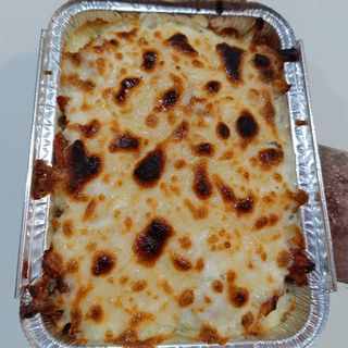 Plato gratinado al horno 