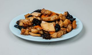 242. Риба с китайски гъби