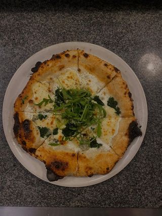 Focaccia špinat gorgonzola