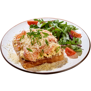 Скрембл на тості з лососем (360 г)