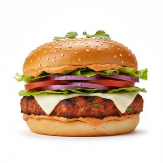 Tikka burger