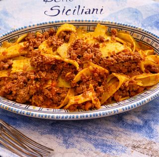 Pasta Al Ragu Siciliano
