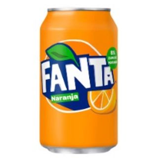 Fanta Naranja lata 330ml.